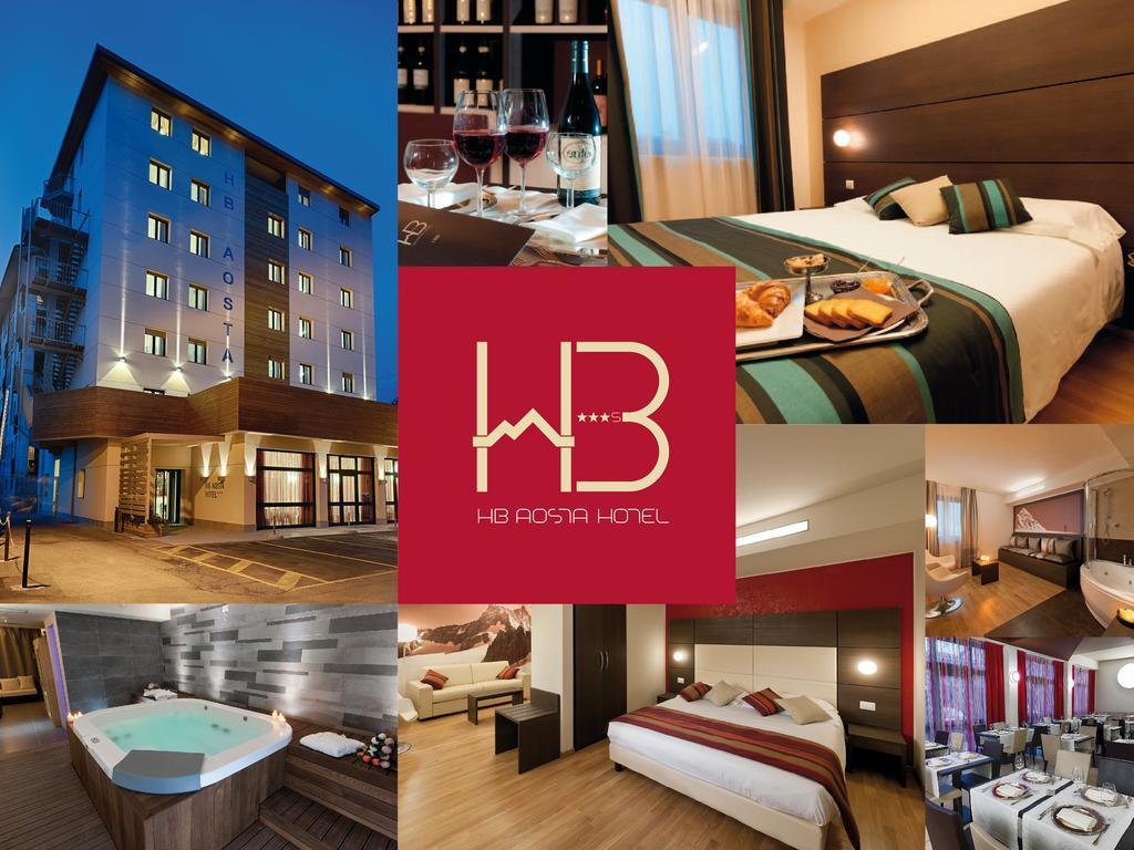 Hb Aosta Hotel & Balcony Spa Экстерьер фото